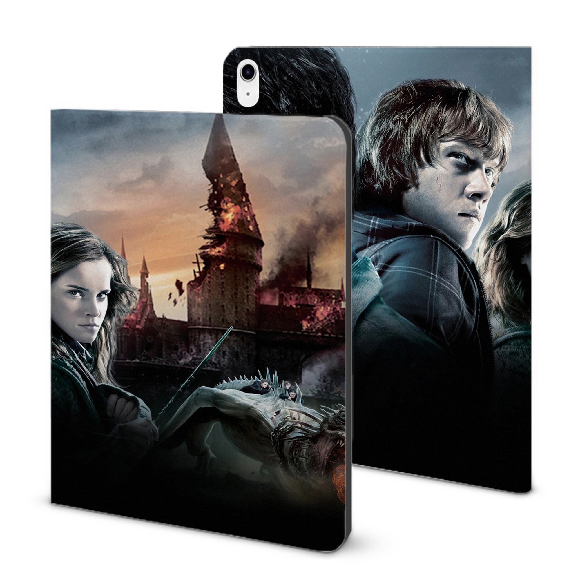 （画像用） Harry Potter ハリー・ポッターシリーズ IPad ケース ブック型 PUレザー TPU 耐衝撃 軽量 薄型 ペン収納なし 全面保護 IPad 各モデル対応
